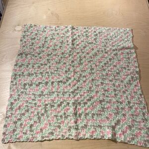 Hand Crafted Crochet Baby Blanket (EK)